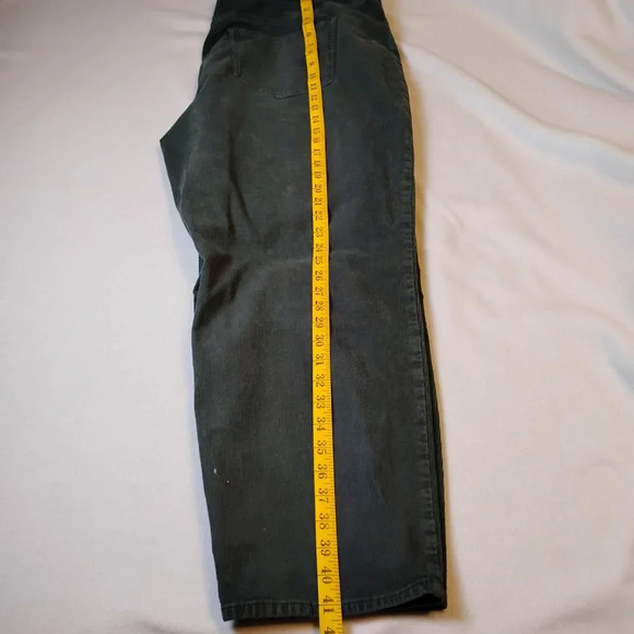 American Eagle Green Corduroy High Rise Pants, 22R - Picture 4 of 10
